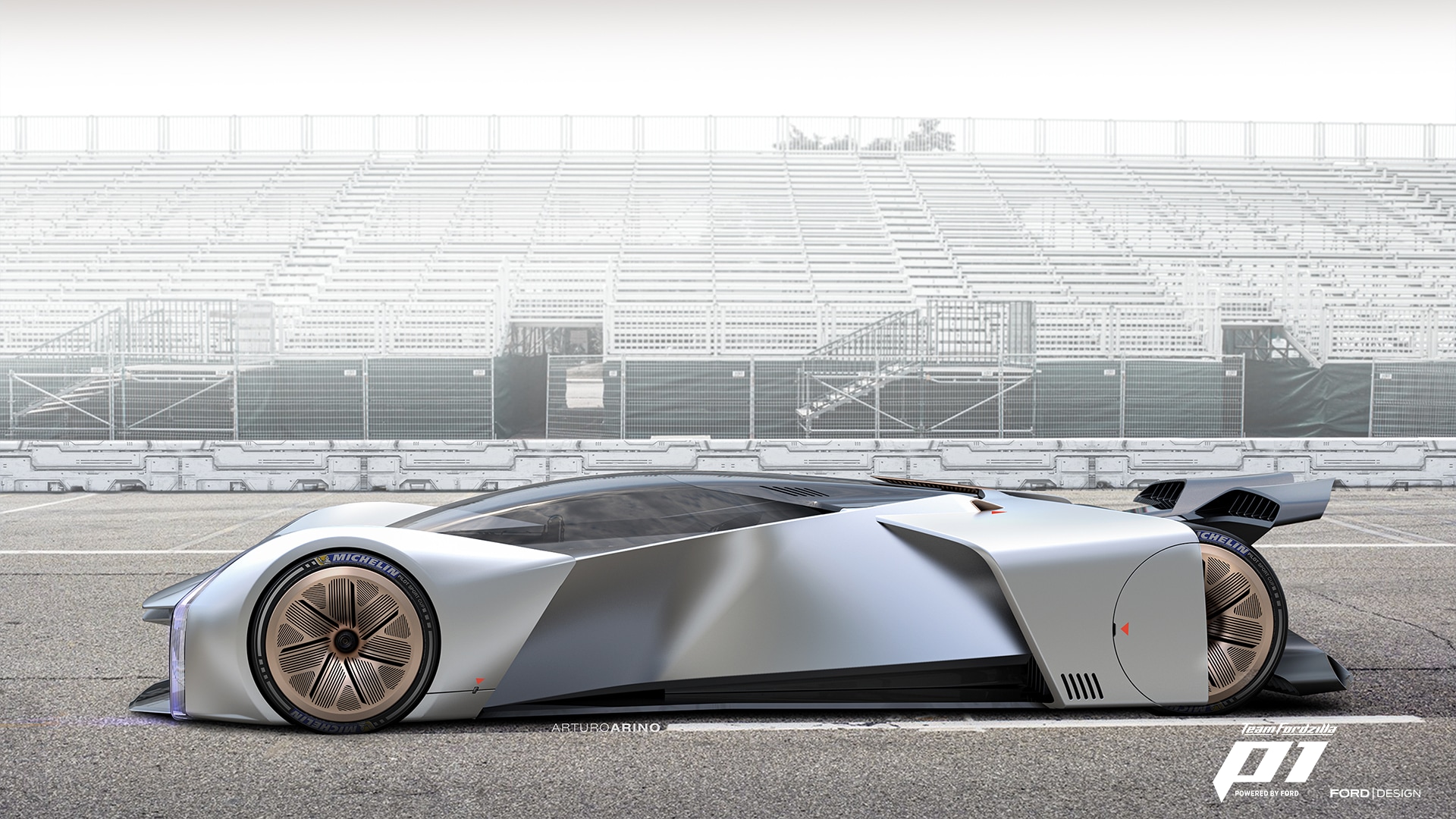 Team Fordzilla Reveals Ultimate Virtual Racing Car; a Uni...